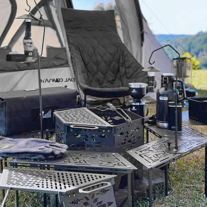 Diooist Custom Portable Stainless Steel Wood Stove Sauna Tent Modern Design with Long Chimney for Outdoor Picnic Factory Price