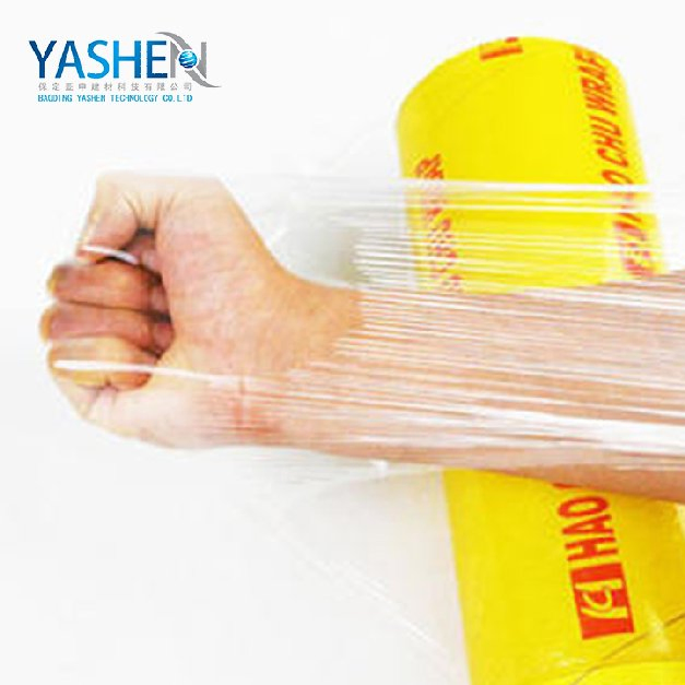 Supermarket Use 11 Micron Casting Food Grade PVC Cling Film for Packaging