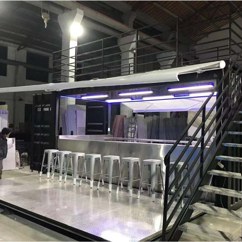 Most Popular Pop up 20FT Prefabricated Container Coffee Shop Bar