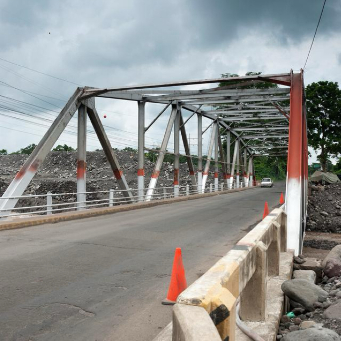 Prefabricated High-Strength Light Steel Bridge for Mixed Traffic Access