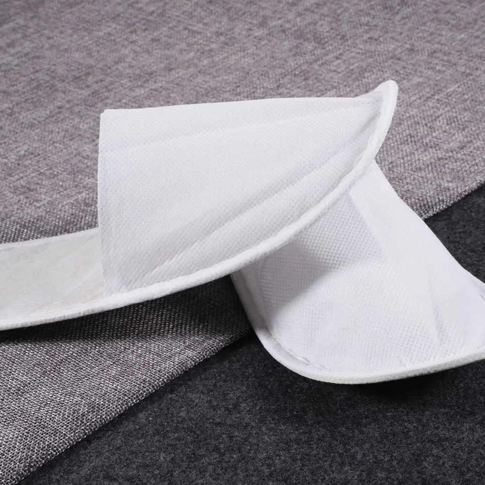 Disposable Non Woven Slipper with White Strip for Hotel Room