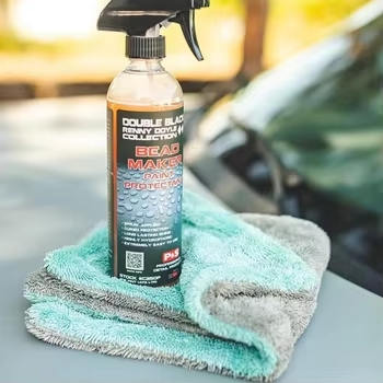 Wholesale Microfiber Twisted Car Wash Towels Double Drying Microfiber 1300GSM Care Detailing Auto Cleaning Super Absorbent Cloth