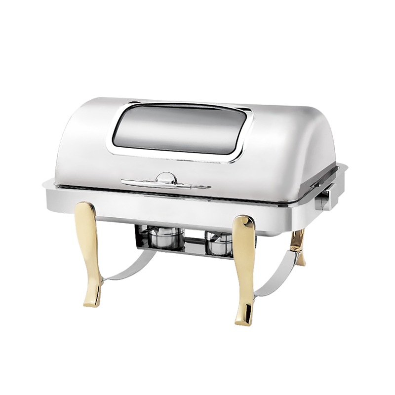 Stainless Steel Saucepan Stove Dripless Round Soup Station Giltlegs