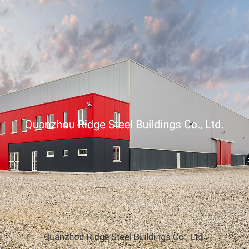 Prefab Light Steel Structure Fabrication Kit Metal Garage Building