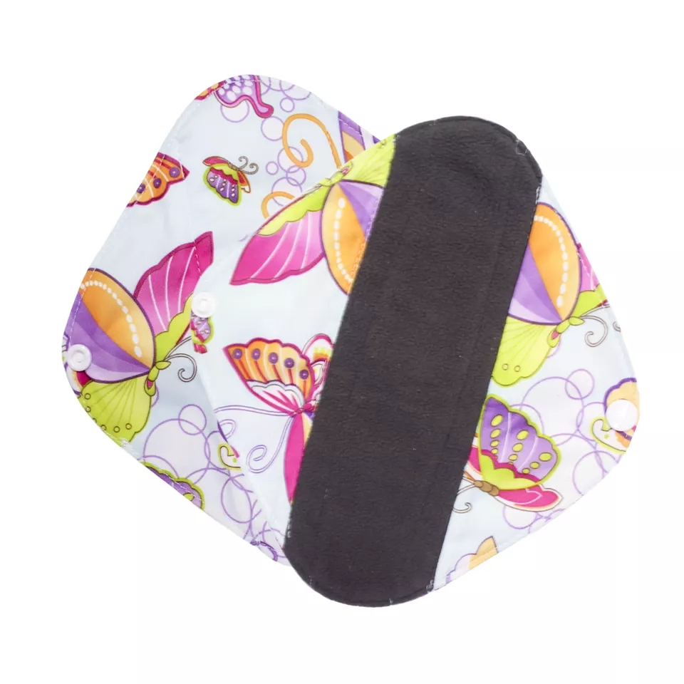 China Reusable Washable Female Postpartum Incontinence Cotton Menstrual Pads Sanitary Pads