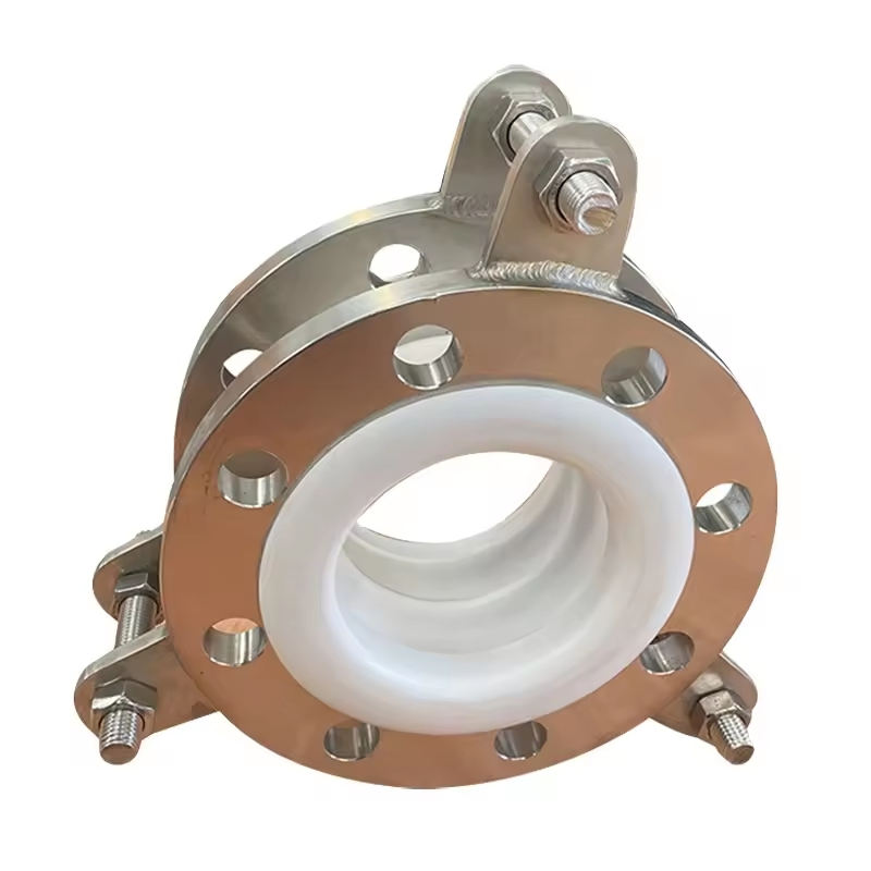 Corrosion Resistant Metal Bellows PTFE Lined Expansion Joint Compensator