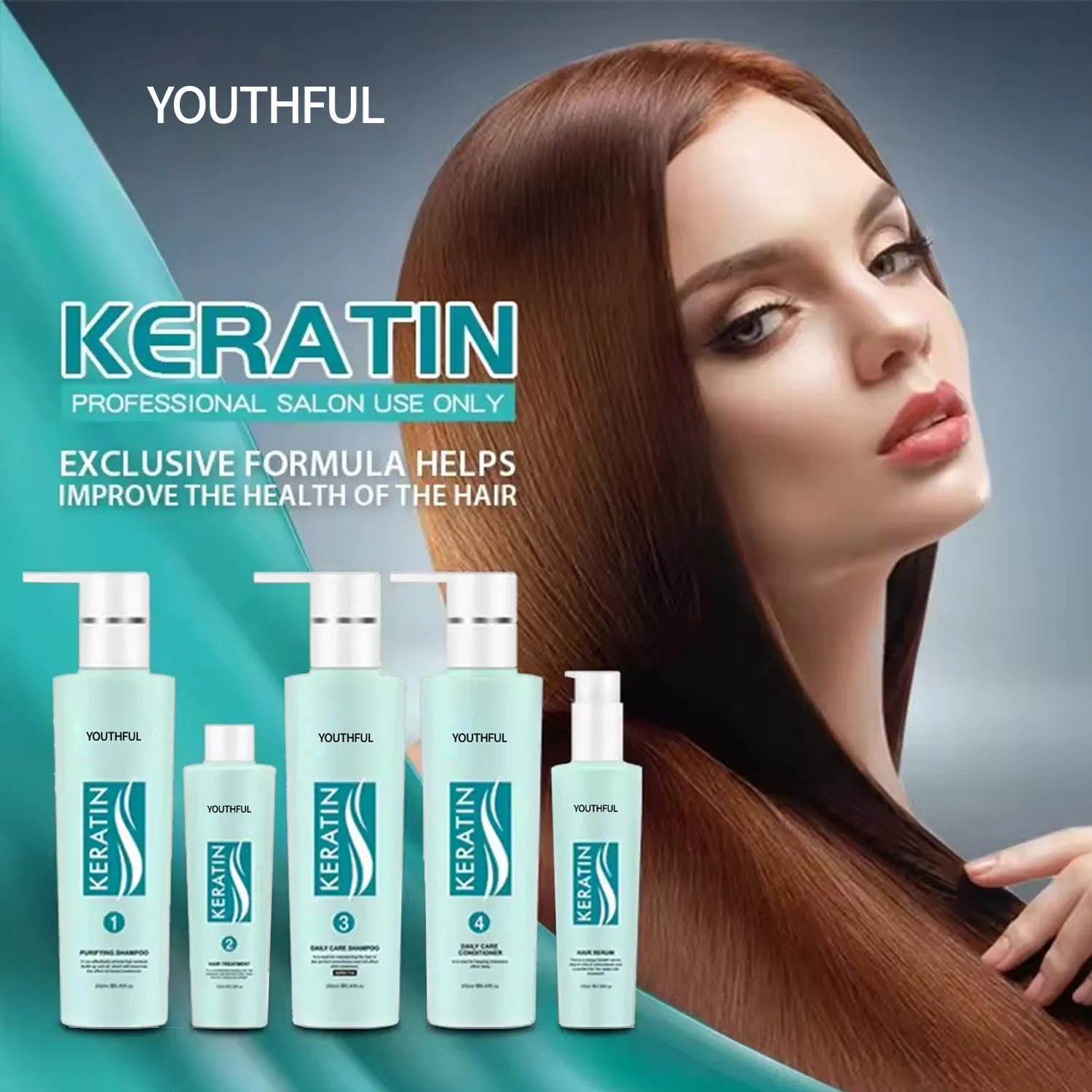 Organic Herbal Rinse off Moisturizing Keratin Hair Conditioner