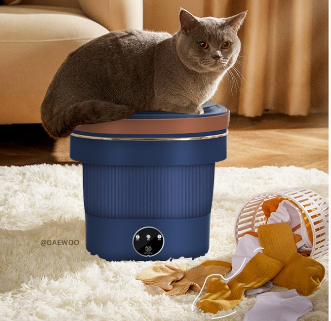 Ds-1004 Portable Washing Machine,Mini Washer, Large Capacity Foldable Washer.Deep Cleaning of Underwear, Baby Clothes - 2024 Amazon Hotsale Mini Washing Machine