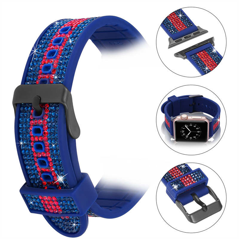 Customize Luxury Style Smart Band 7 Charm Apple Watch Band