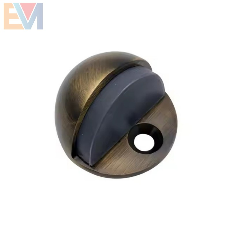 Floor Nailfree Shower Door Stop Self Adhesive Stainless Steel Wooden Door Stopper