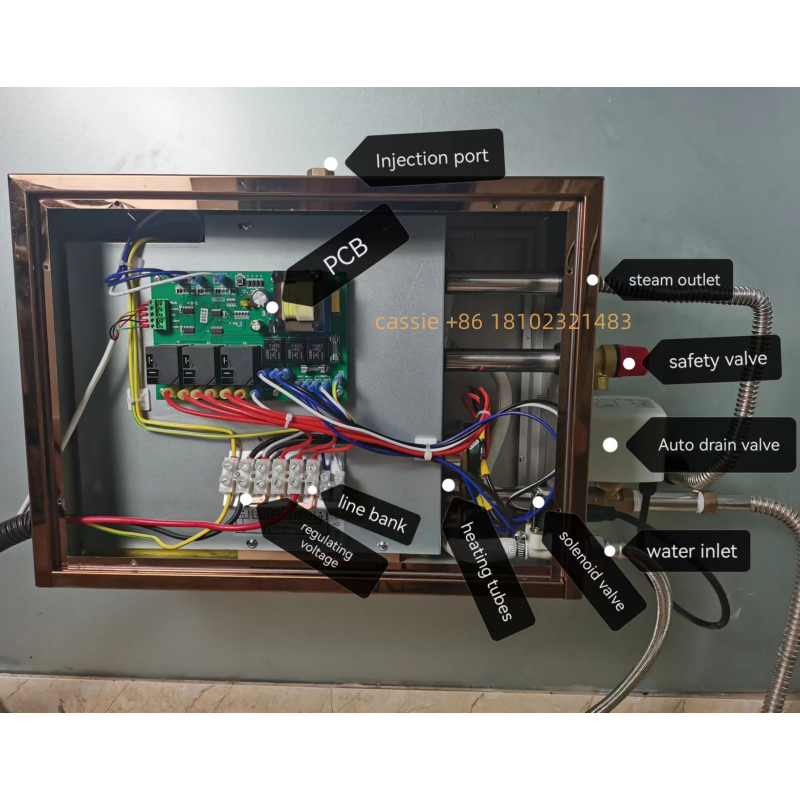 Парогенератор 8 кВт для сауны и хамама