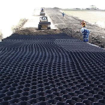 Durable HDPE Gravel Stabilizer Grid for Construction Use