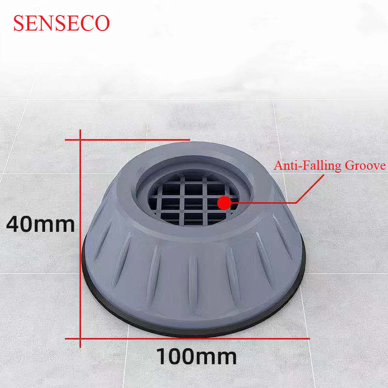 Washing Machine Isolation Foot Pads for Anti-Vibration Anti-Walk Washer Dryer Anti Slip Mat Ideal Vibration Reduction Shock Absorber