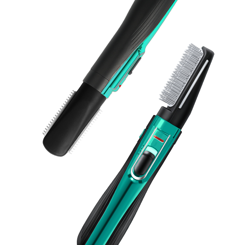 New Hot Air Comb Two-Piece Set with Replacement Brush Head