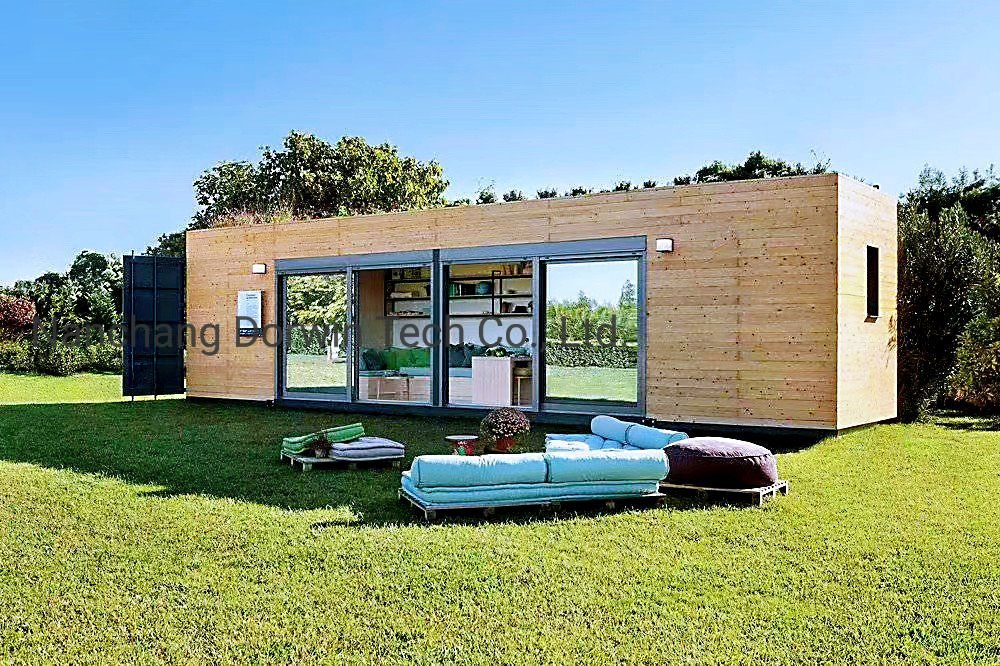 WPC Wall Steel Structure Prefabricated Shelter Tiny Home Cabin Guest House