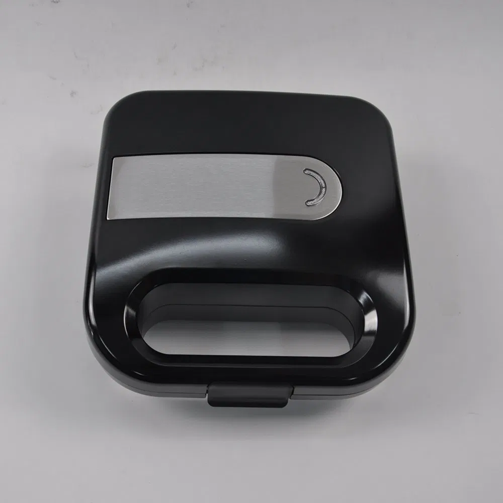 Fixed Plate 750W Nonstick Surface Sandwich Maker with Grill, Triangle, Waffle
