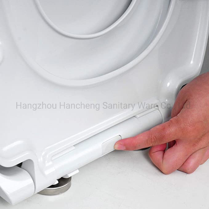 Child Potty Training Soft Close Quick Release Toilet Seat with Top Fixing Bottom Fixing