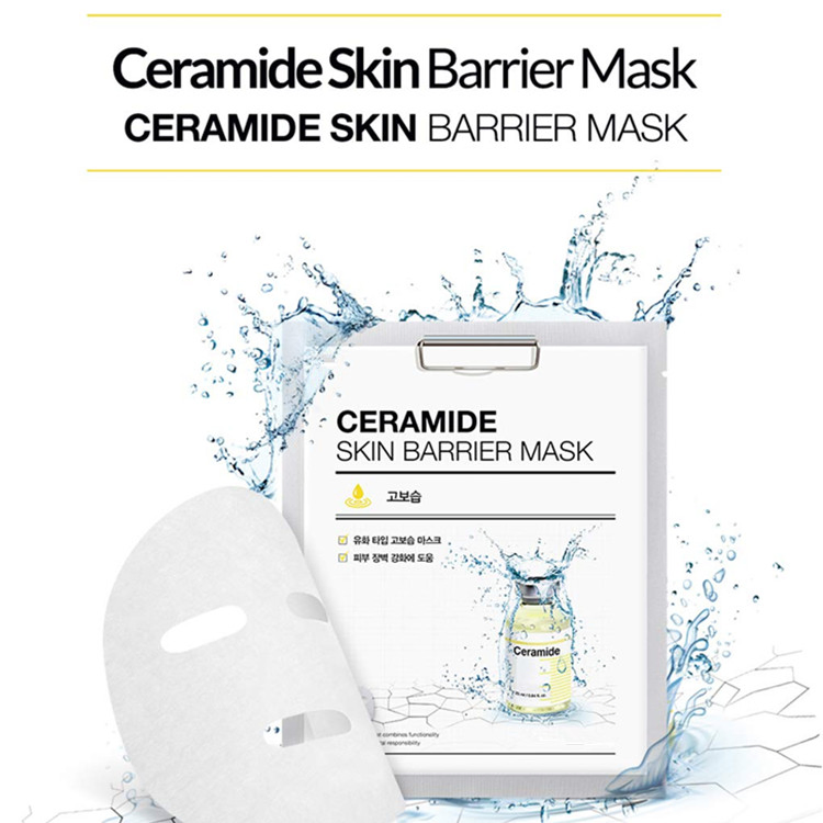 Custom Ceramide Skin Barrier Mask High Moisturizing Soft Sheet Mask