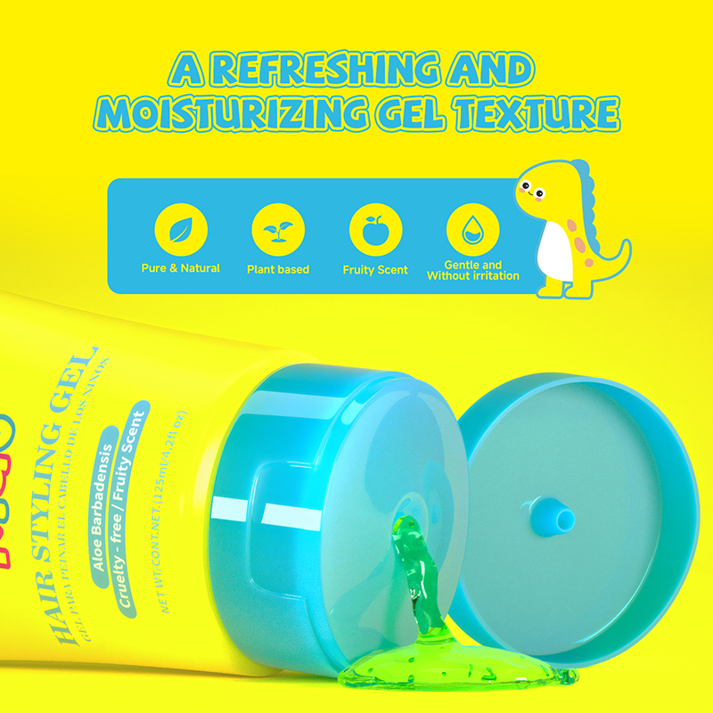 Kids Hair Gel Private Label Moisturizing Customize Natural Hair Styling Gel