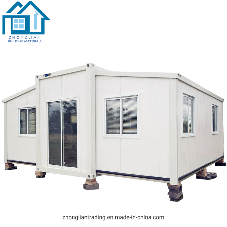 Modular Building Foldable Shipping Container Light Steel Frame Container Prefab House Office Building