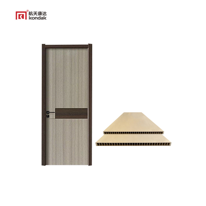 Accordion-Style Space Saving Solution Interior WPC Door for Small Areas