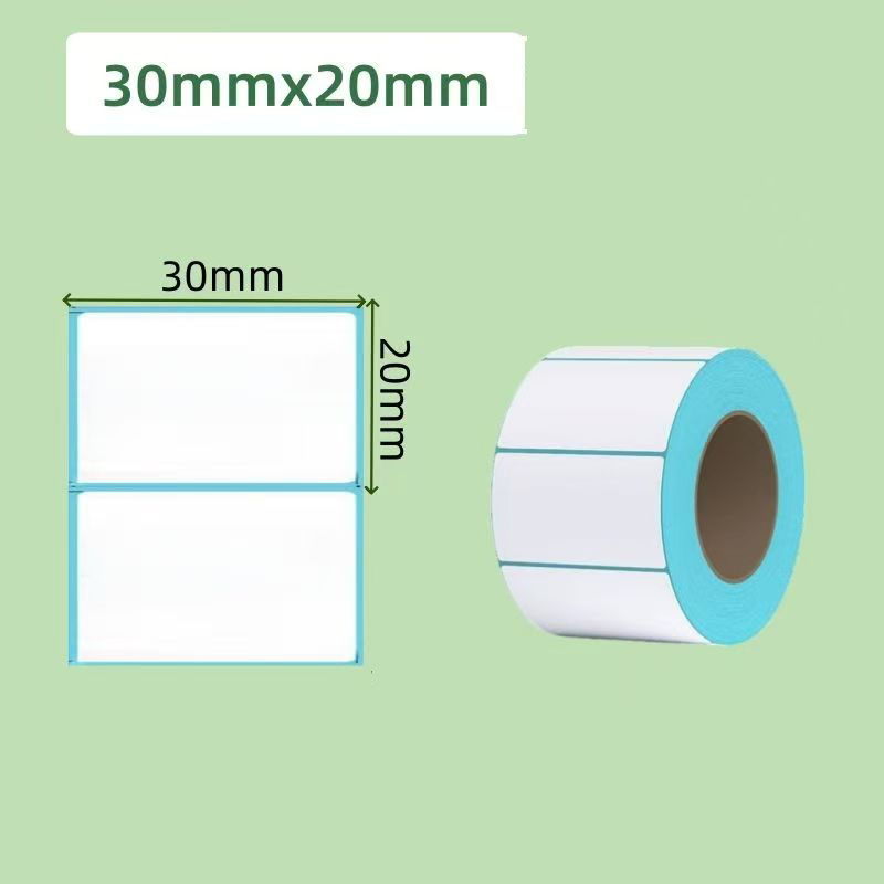 High Quality Three-Proof Thermal Self-Adhesive Label Paper for Supermarket Labels (customizable in size)