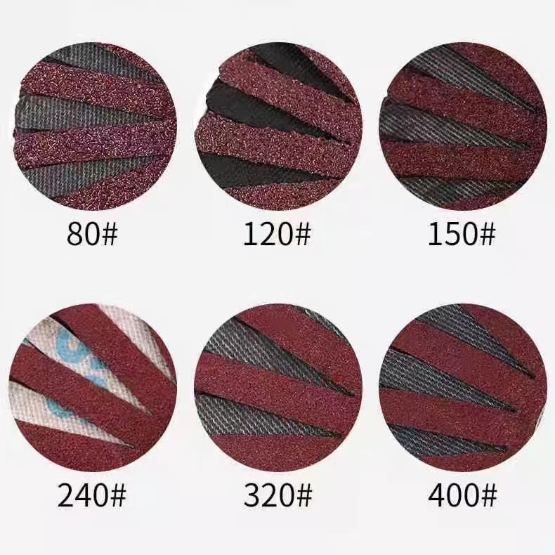 Highly Praised Sanding Cloth Flower Head Thousand-Strand Wheels Sandpaper Wheels Brush