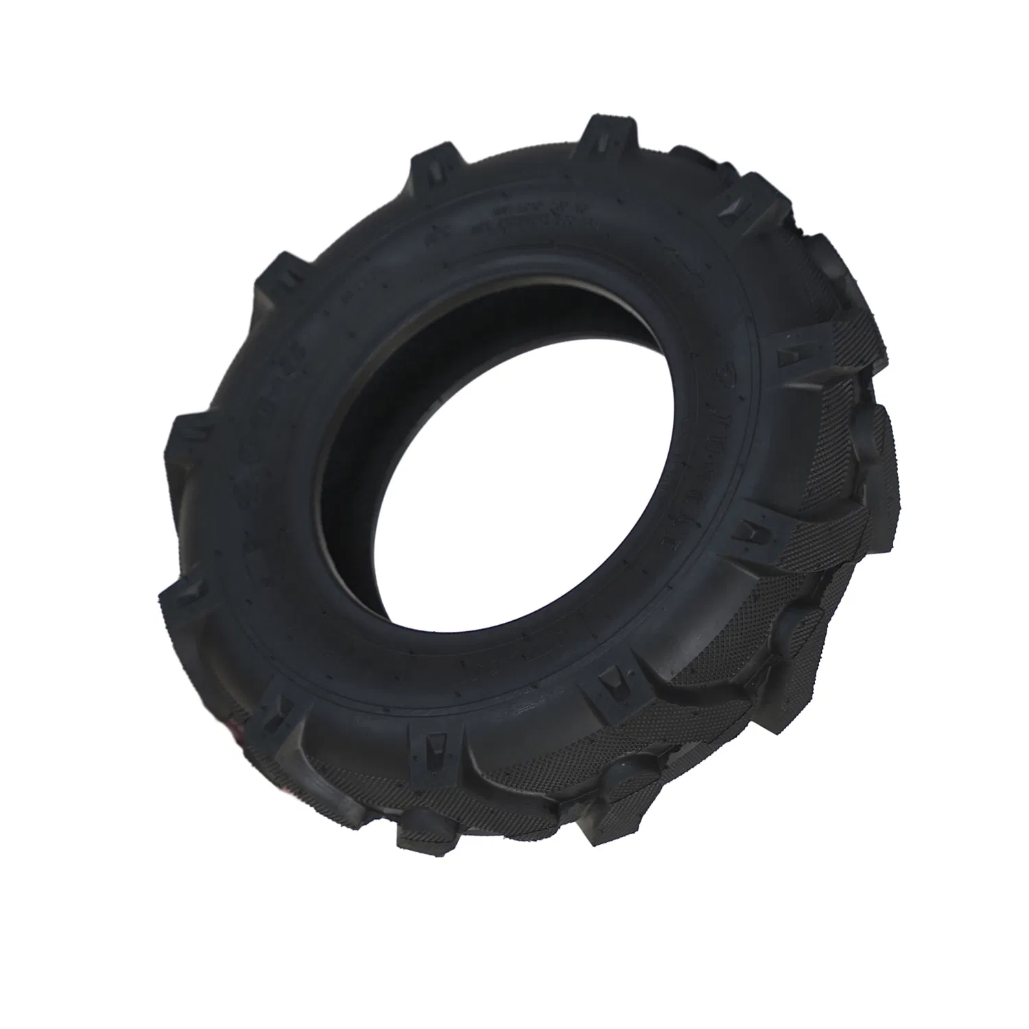 Микро-культиватор с прицепом и колёсами 4.00-8