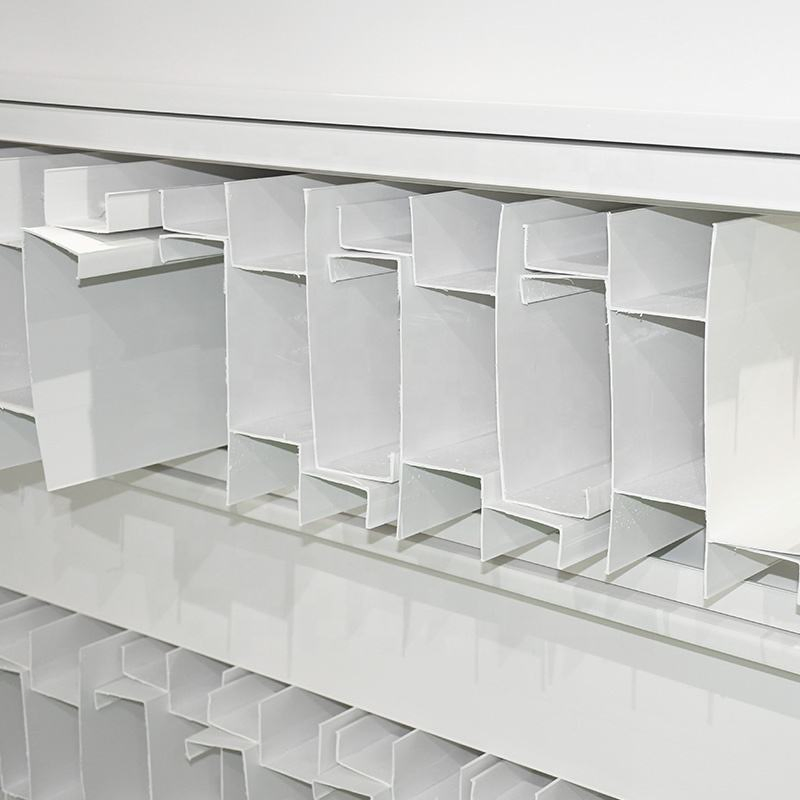 Plastic Profiles Build Material for Various Applications PVC Strip Garden Fence