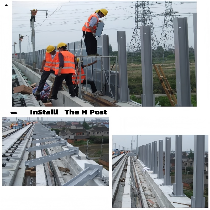 Sound Highway Reduction Micro Porous Acoustic Noise Barrier Panel 3D Modeling Included