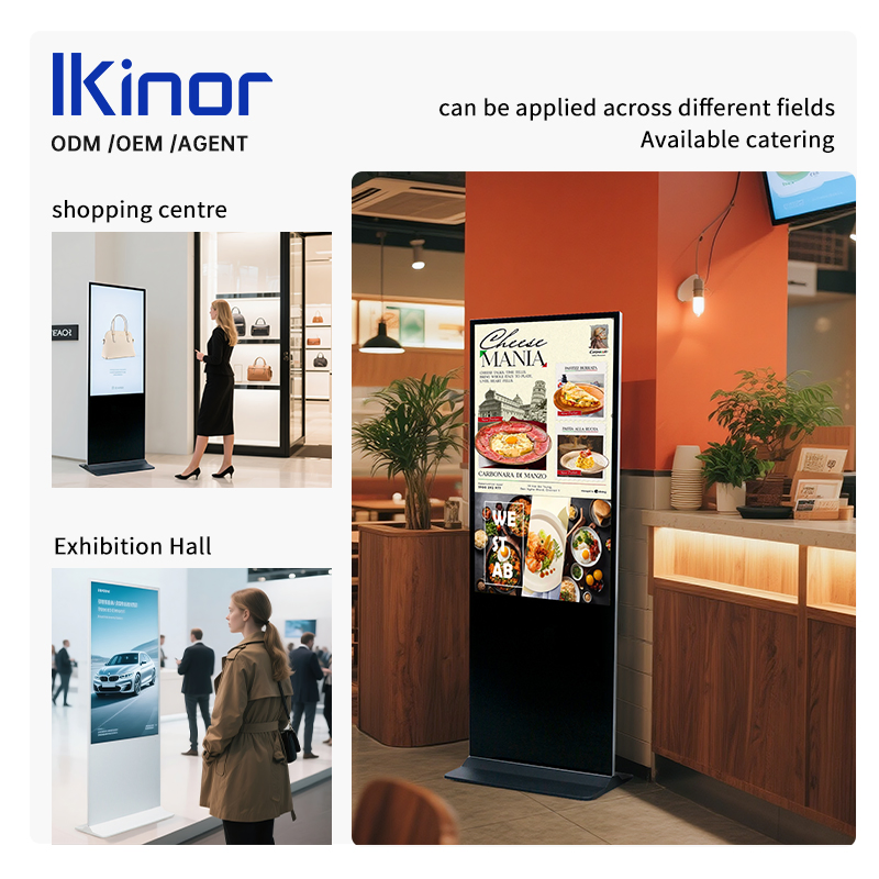 Ultra HD 4K Vertical Digital Signage Advertising Display Player