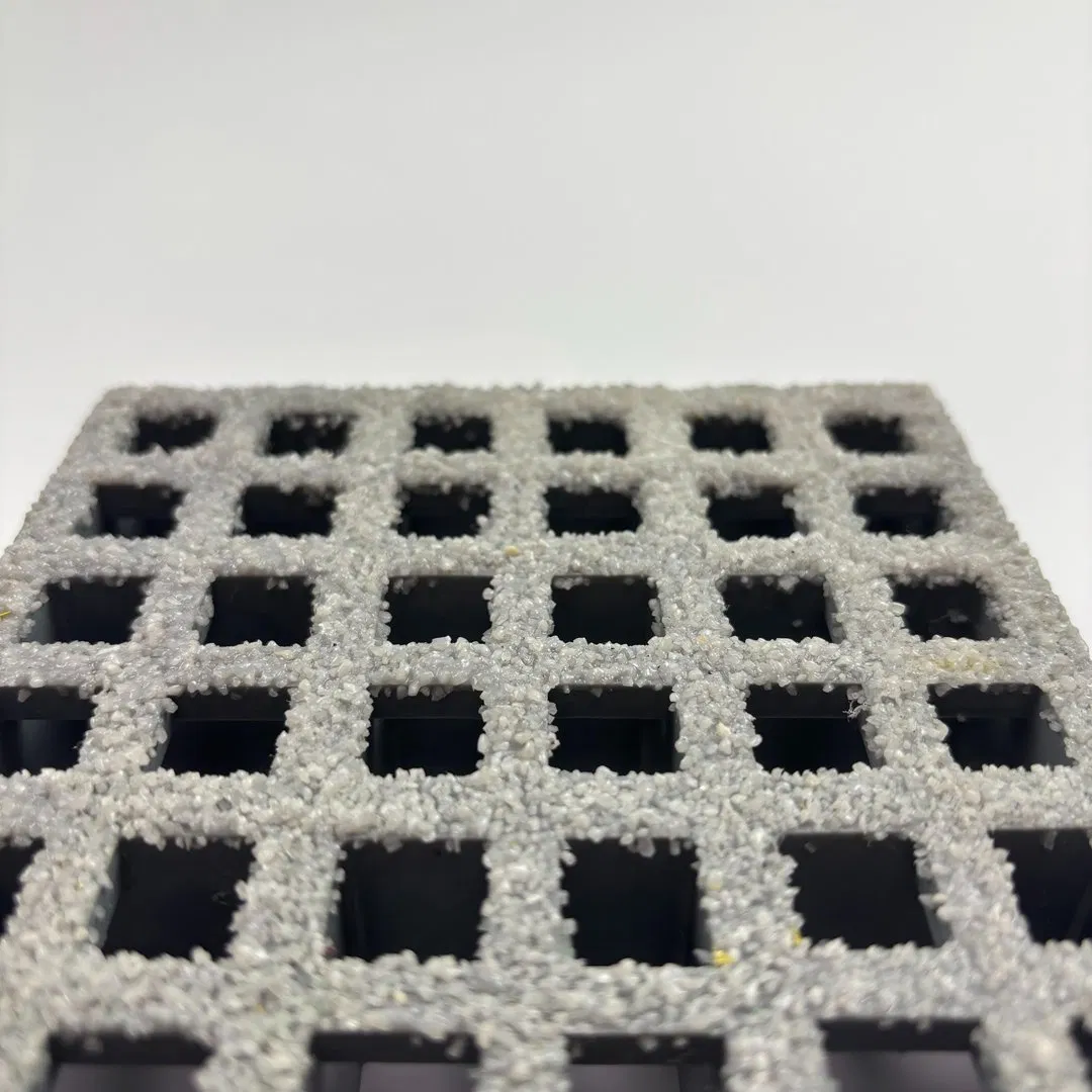 Heavy Duty Fiberglass Moulded Grating Slip Resistant Surface UV Protection Corrosion Resistance Marine Chemical Industries Durable Long Lasting
