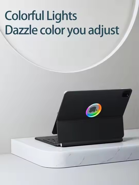 Wireless Magnet Tablet Keyboard Cover Case for iPad 10.9 Inch 11 Inch and 12.9 Inch Tablet Keyboard