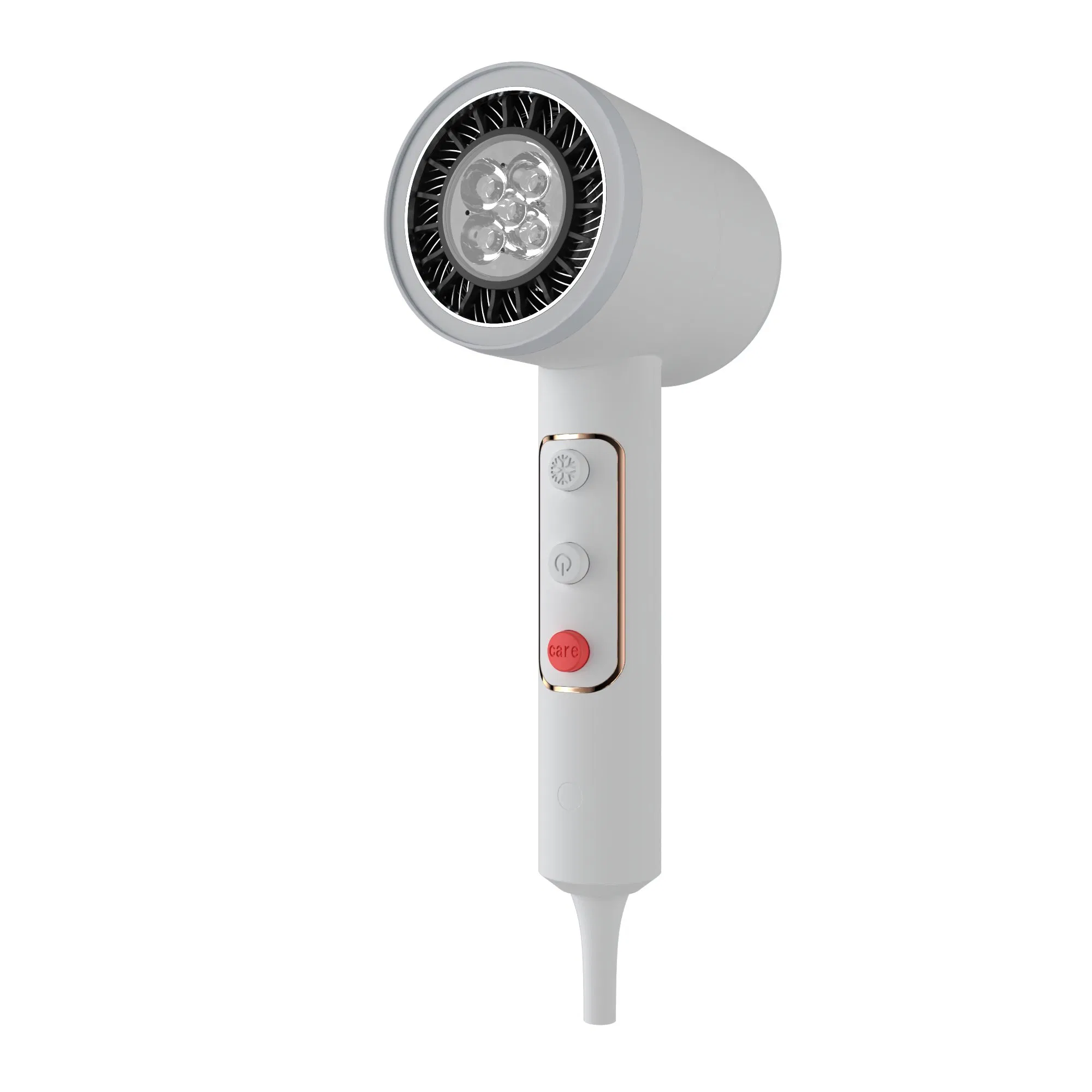 Three Speed Far Infrared Hair Dryer Portable Travel Negative Ion Hair Dryer