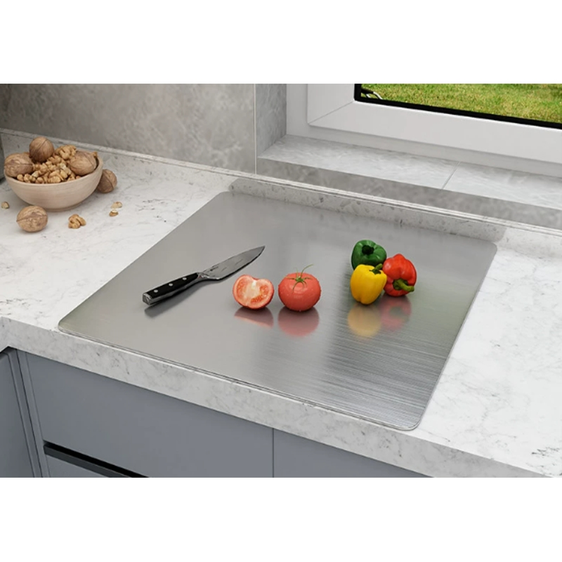 Премиум разделочная доска из нержавеющей стали