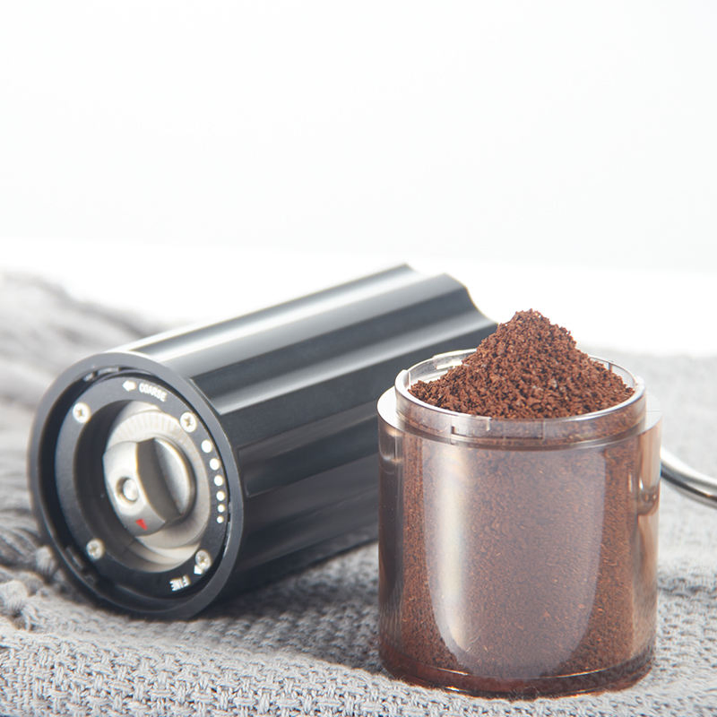 Adjustable Manual Coffee Grinder with ABS Body and Conical Burr