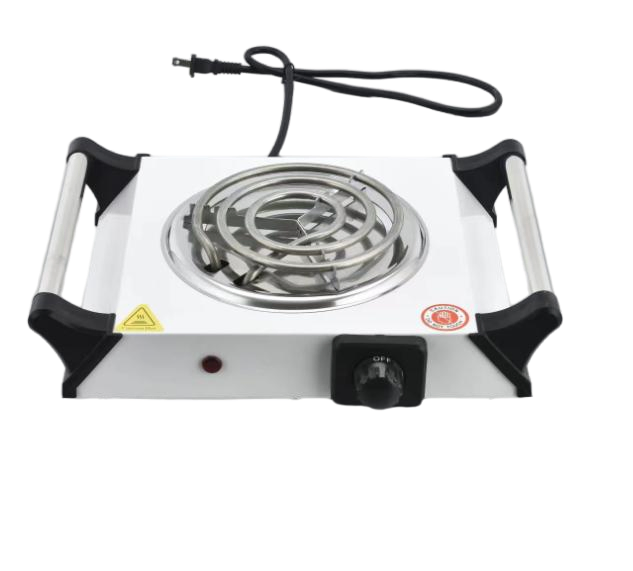 Energy Efficient Double Burner Electric Stove for Family Use