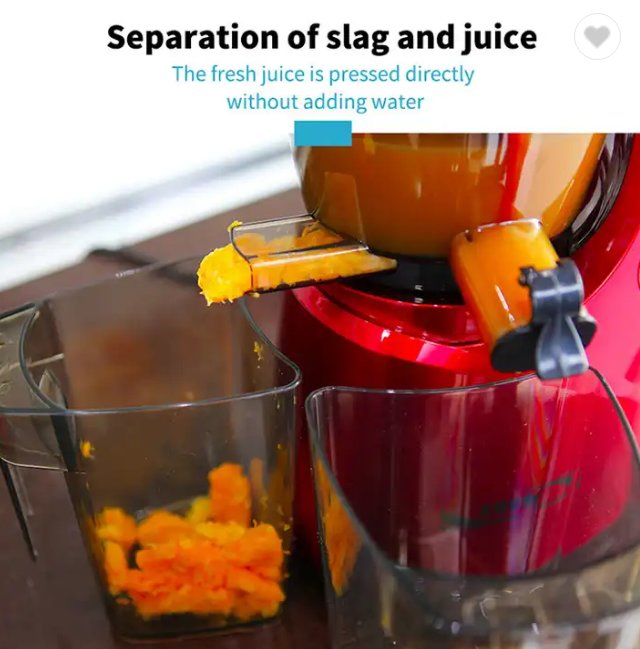 OEM 110V/220V 250W Commercial Electric Automatic Cold Press Whole Slow Vertical Masticating Juice Maker Big Mouth Fruit Juicer