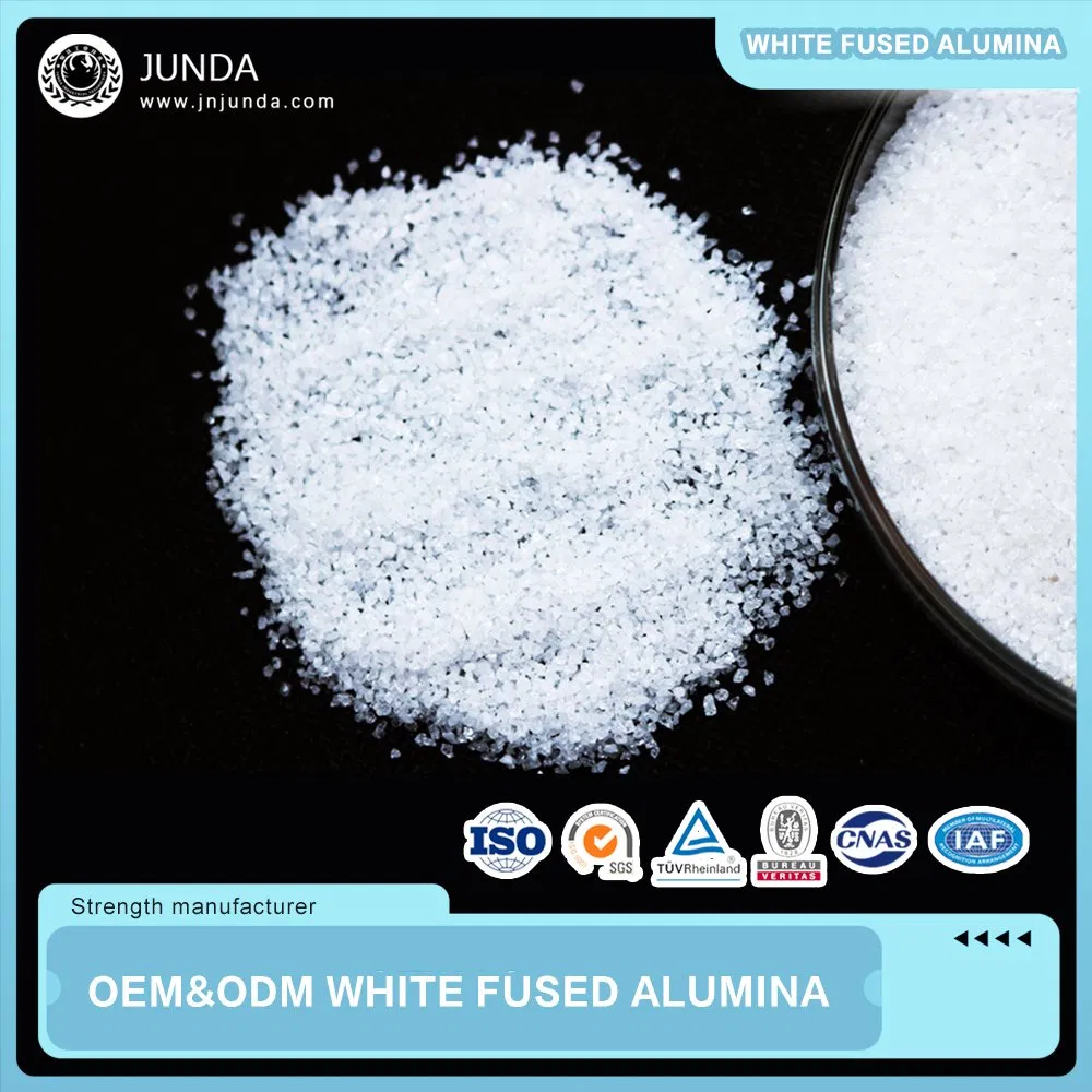 OEM&ODM Factory High Refractoriness White Aluminium Oxide Corundum Fused Alumina for Refractory