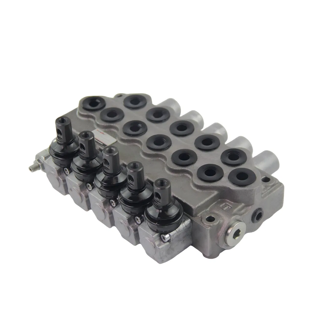 Гидравлический распределитель 5-рычажный, 45 л/мин, с пневмобоксом