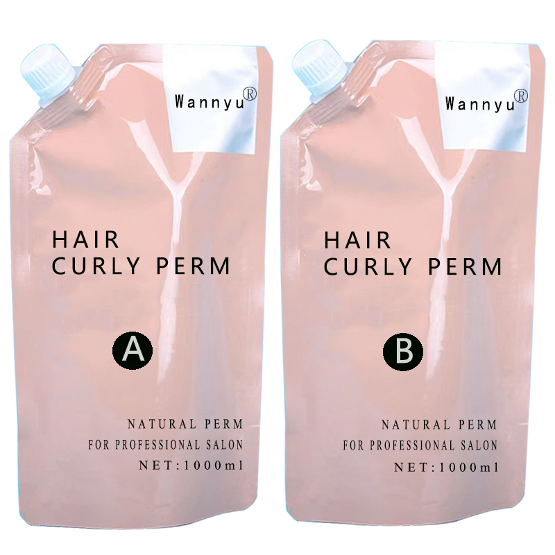 Natural Hair Curly Perm