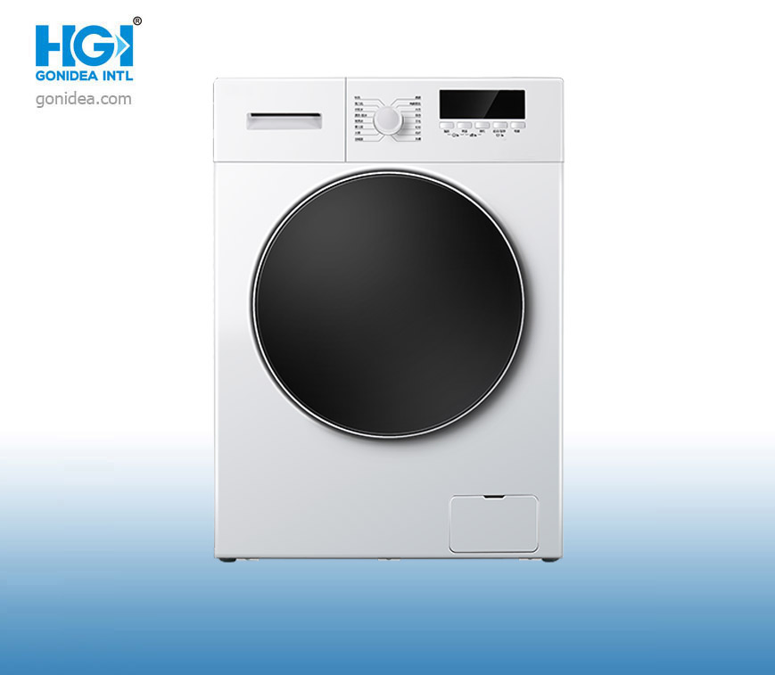 11kg Home Use LED Display Anti-Scald Cover Front Loading Laundry Washing Machine