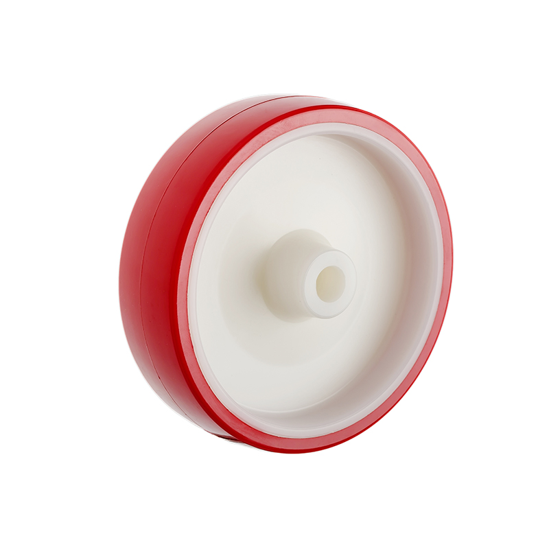 80mm Swivel Bolt Hole with Brake PU Castor