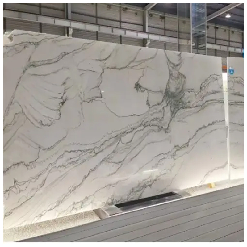 Brazilian Calacatta Macaubas White Quartzite Slabs