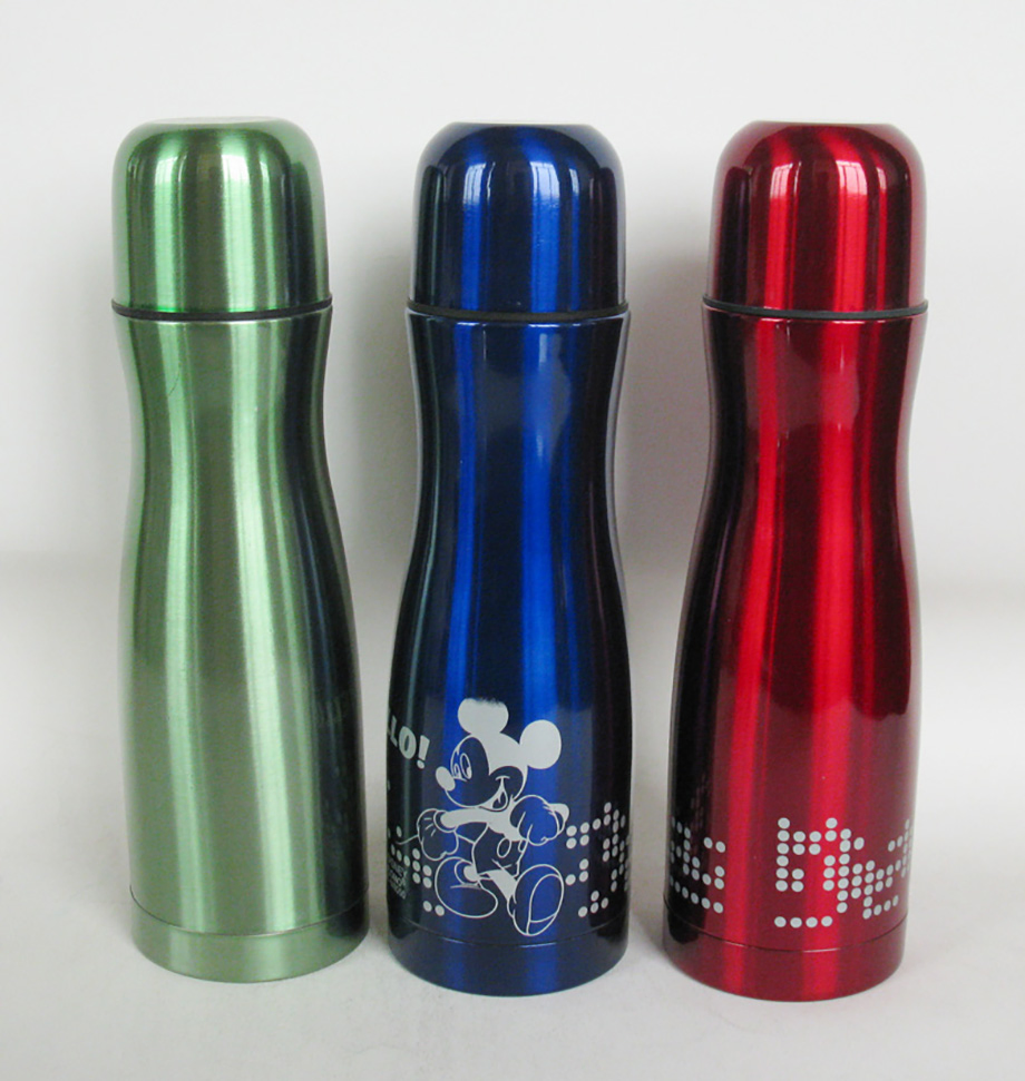 Wholesale Double Wall Stainless Steel 18/8 Vacuum Flask Waist Shape