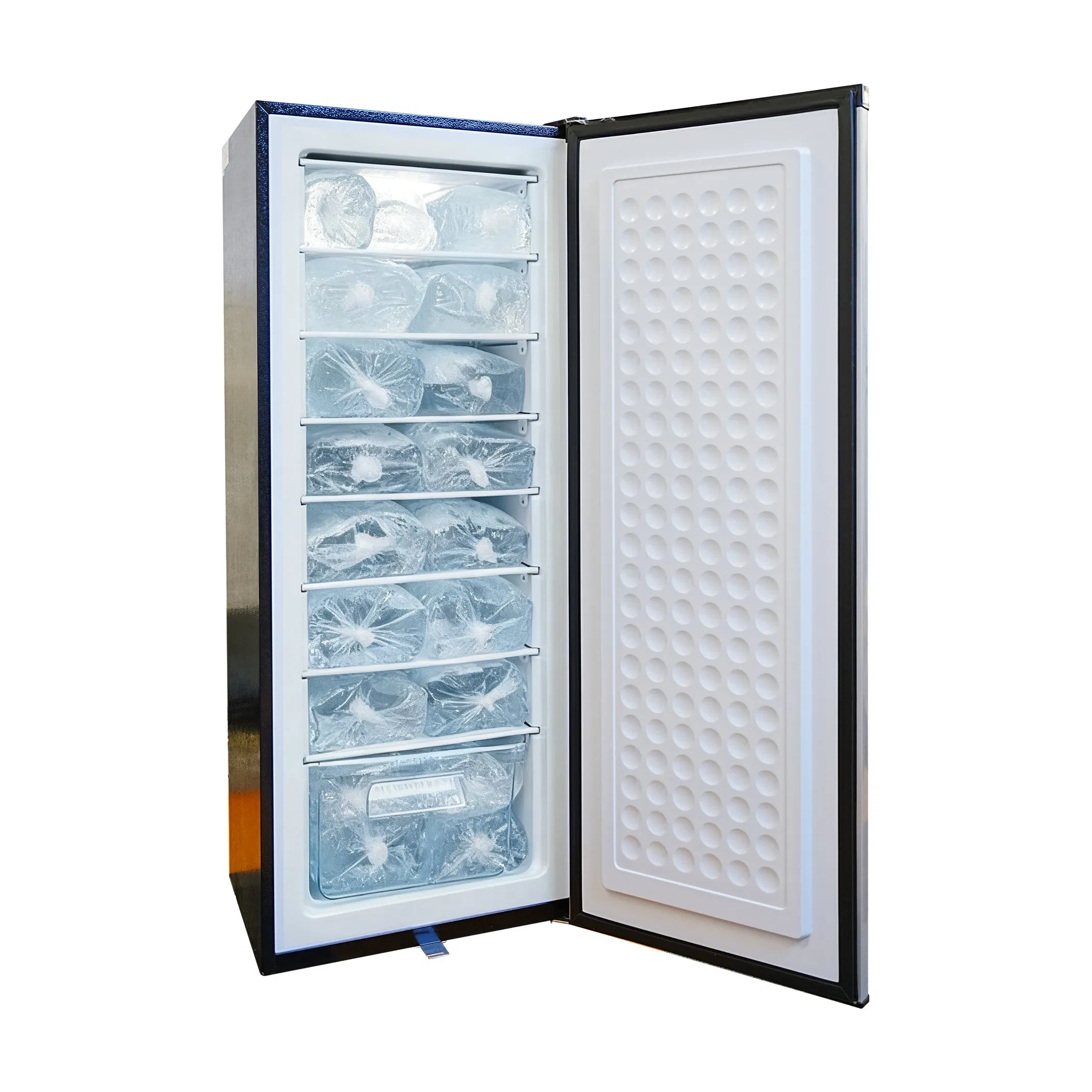 Low Noise 205L Household Upright Freezer for Home Use