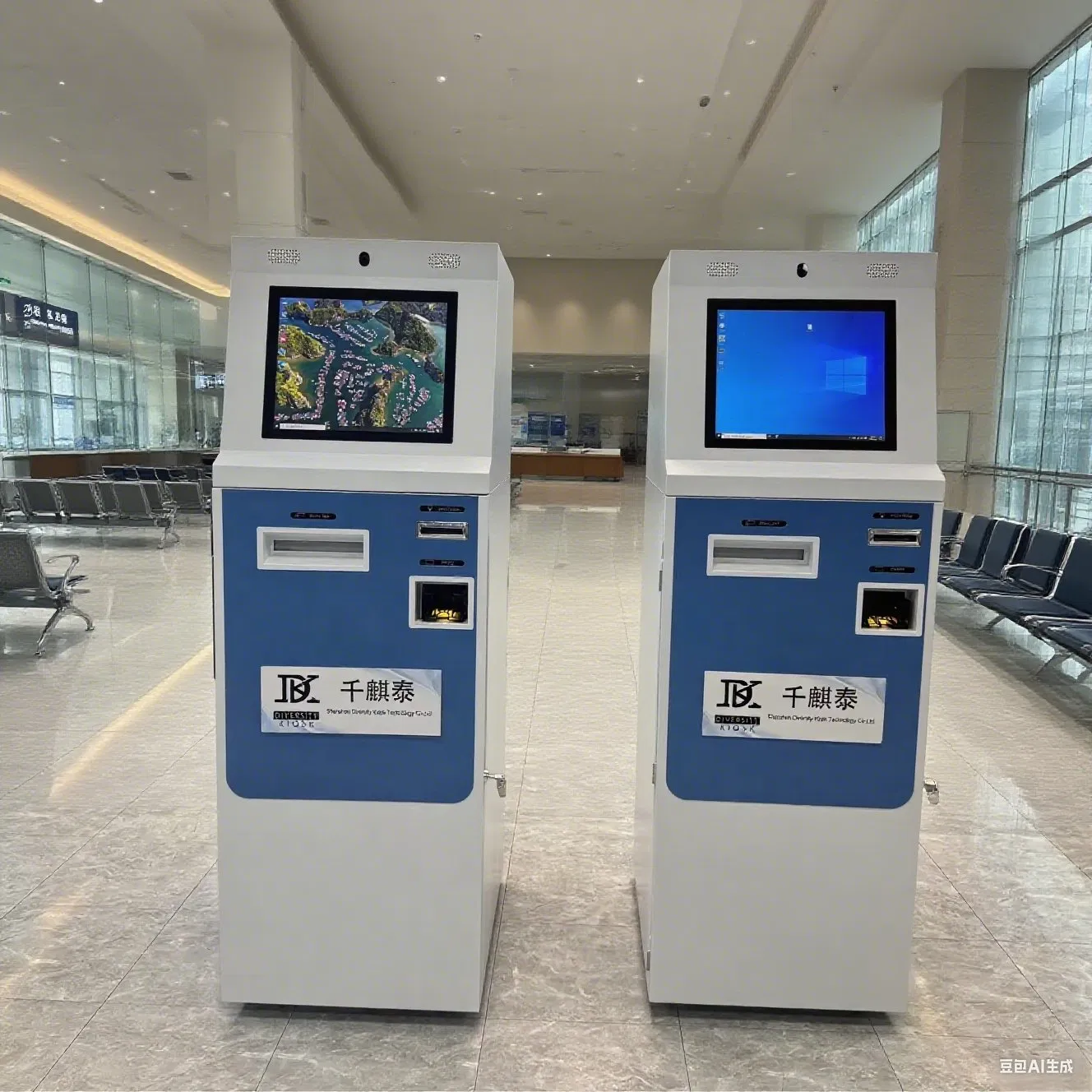Multi-Functional API Xfs Protocol Provided Cash Deposit and Withdraw ATM Machine