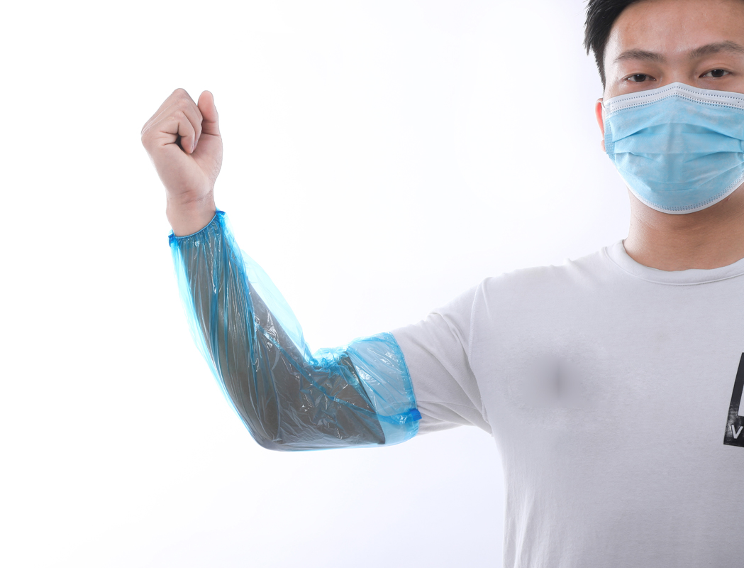 Ly Wholesale Disposable PE Sleeve Cover with Elastic