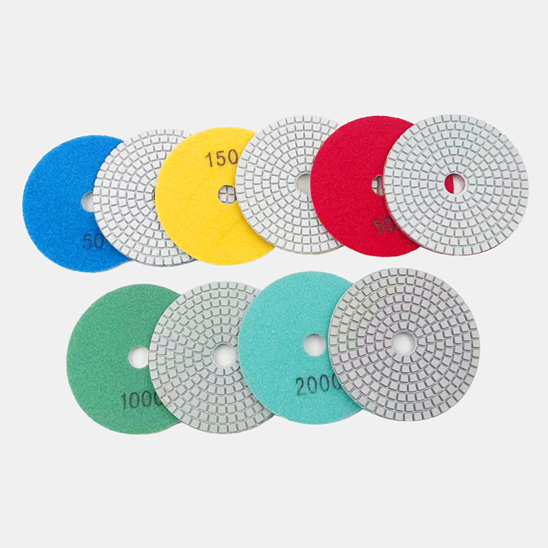 Wet Polishing Pad Diamond Flexible Pad for Marble Tile Ceramic Granite Concrete