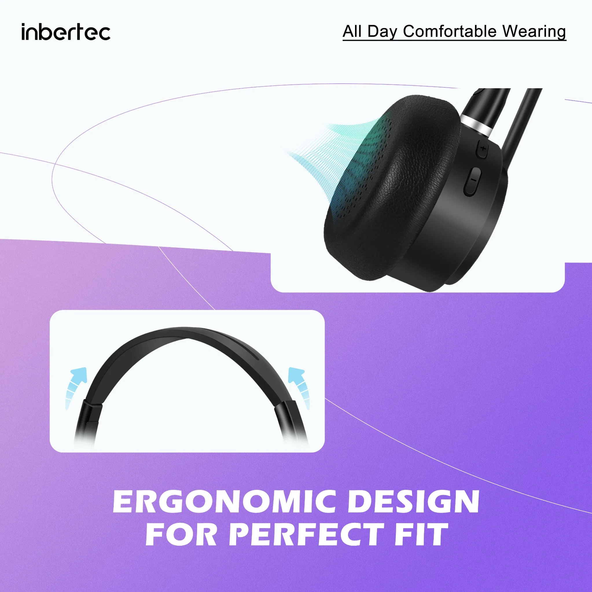 Compatible with Gn Bluetooth Headset for Office Use